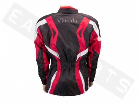 Jacke VINCIDA Schwarz/ Rot/ Weiß